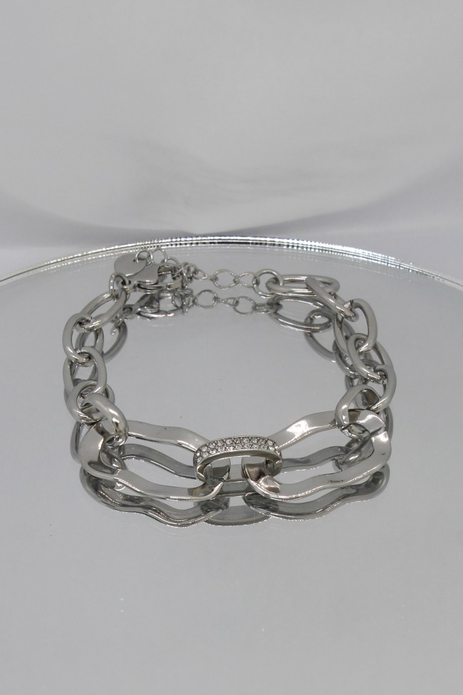 Βραχιόλι Χεριού - La Eclatante Silver
