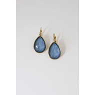 Σκουλαρίκια Κρεμαστά - Margot Dark Blue