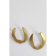 Σκουλαρίκια Κρεμαστά - Agathe Hoops Golden 