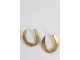 Σκουλαρίκια Κρεμαστά - Agathe Hoops Golden 