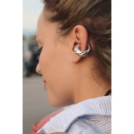 Σκουλαρίκια Ear Cuffs - Genevieve Silver 