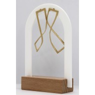 Σκουλαρίκια Κρεμαστά - Golden Flow