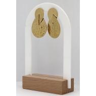 Σκουλαρίκια Κρεμαστά - Celeste Golden