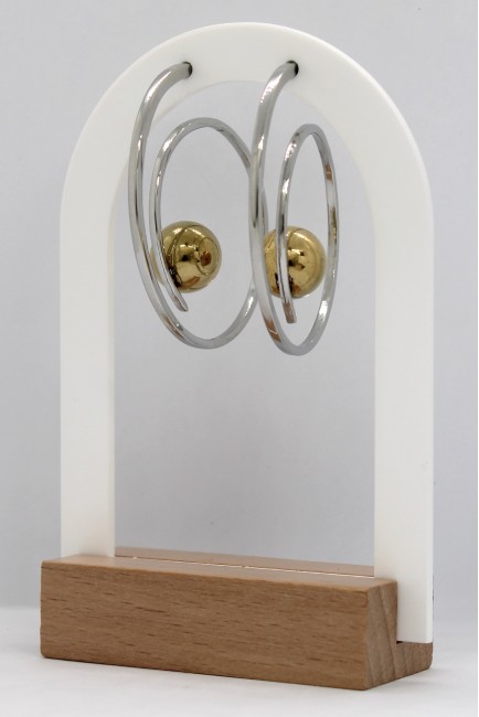 Σκουλαρίκια Κρίκοι - Golden Edge