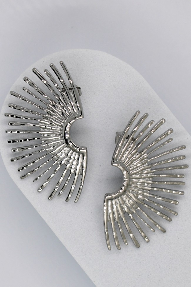 Σκουλαρίκια Κρεμαστά - Gentle Silver Bloom