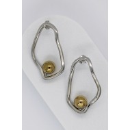 Σκουλαρίκια Κρεμαστά - Silent Flow