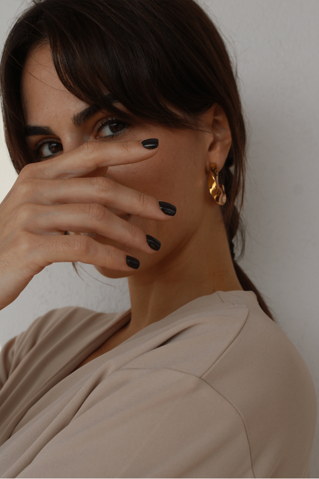 Σκουλαρίκια Κρίκοι - Roma Golden Hoops