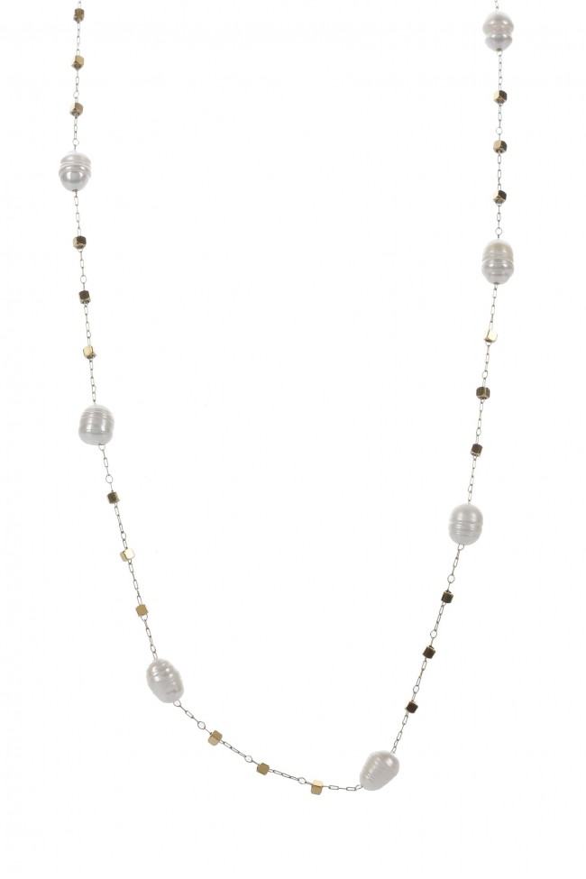Κολιέ - Pearls and Cubes