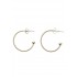 Σκουλαρίκια Κρίκοι - Golden Minimal Hoops