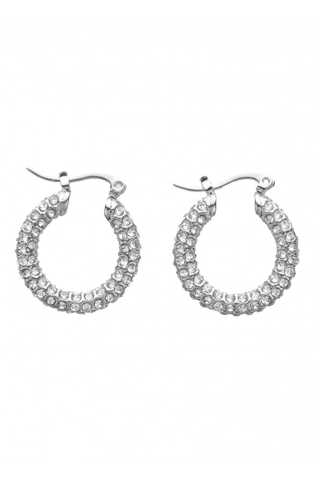 Σκουλαρίκια Κρίκοι - Sparkle Snake