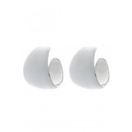 Σκουλαρίκια Κρίκοι - Silver Chunky Hoops