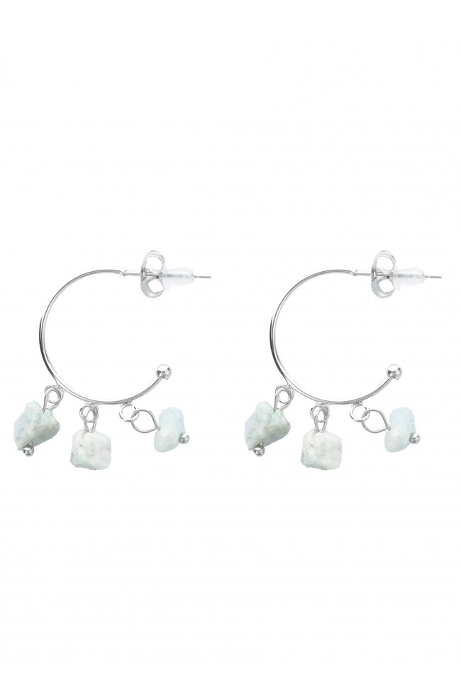 Σκουλαρίκια Κρίκοι - Ice on the Rocks