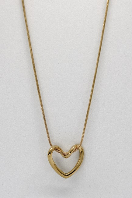 Κολιέ Με Καρδιά - Heart Golden Bond