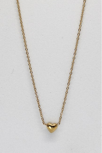 Κολιέ Με Καρδιά - Delicate Heart Golden