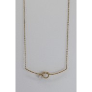 Κολιέ - Minimalist Charm Golden 