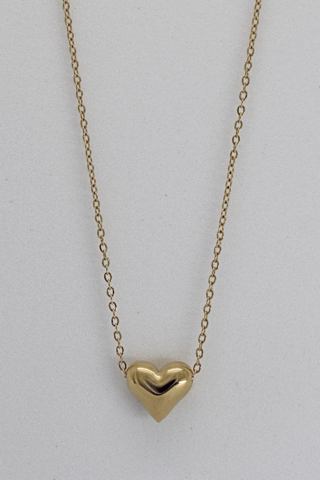 Κολιέ Με Καρδιά - Pure Heart Golden 