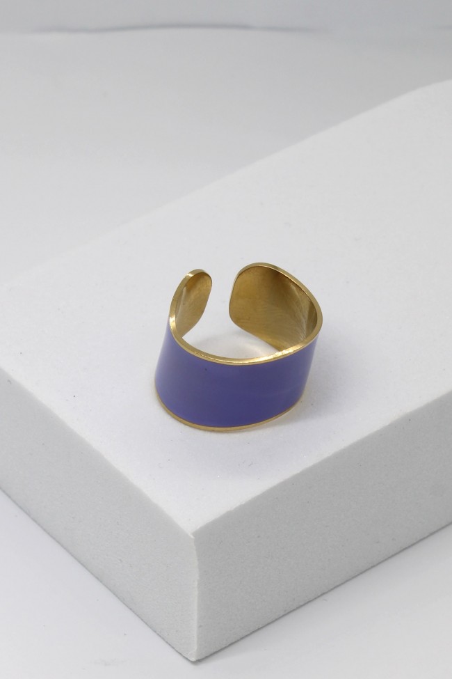 Δαχτυλίδι Ρυθμιζόμενο - Pop Up Purple