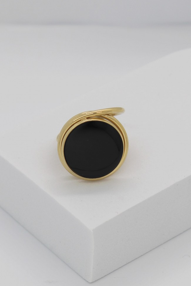 Δαχτυλίδι - Pure Lines Black