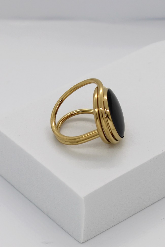 Δαχτυλίδι - Pure Lines Black