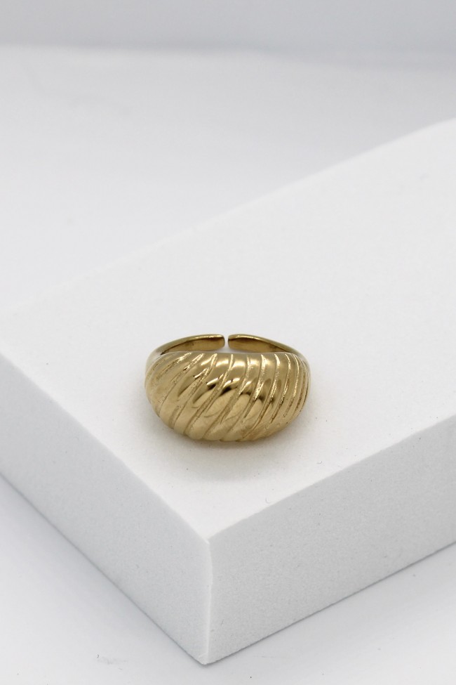 Δαχτυλίδι - Whispering Lines Golden