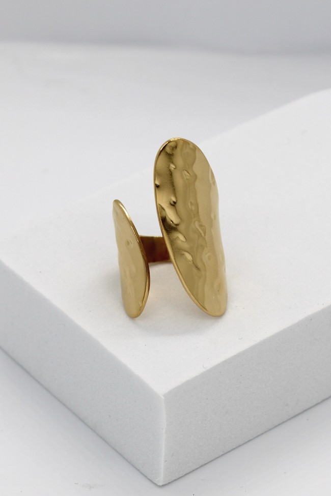 Δαχτυλίδι Ρυθμιζόμενο - Serene Touch Golden