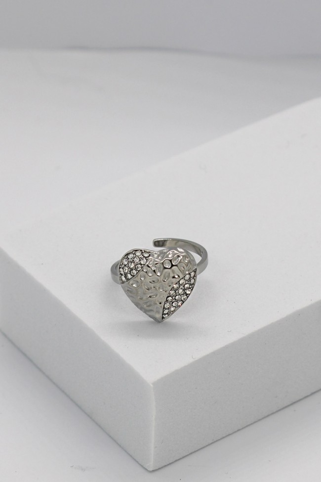 Δαχτυλίδι Ρυθμιζόμενο - Hearts Glow