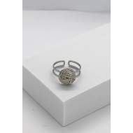 Δαχτυλίδι Ρυθμιζόμενο - Quiet Reflection Silver