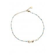 Αλυσίδα Ποδιού - Blue Bubbles