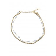 Αλυσίδα Ποδιού -  Golden Rope Chain