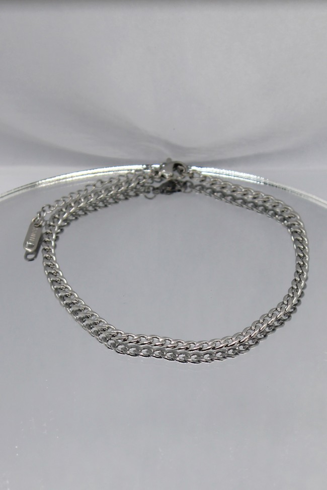 Αλυσίδα Ποδιού - La Art Du Peu Silver