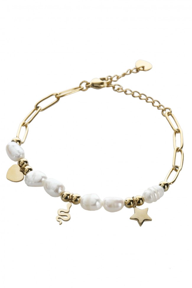 Βραχιόλι Χεριού - Golden Summer Pearl 
