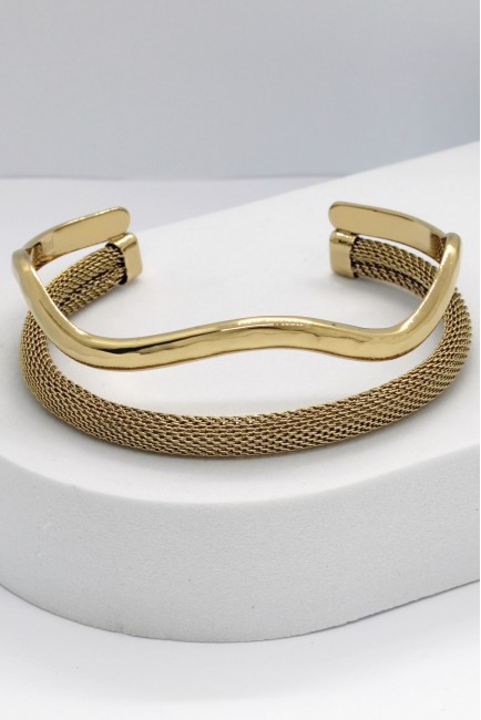 Βραχιόλι Χειροπέδα - La Golden Poesie