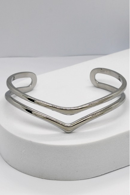 Βραχιόλι Χειροπέδα - Malcesine Silver