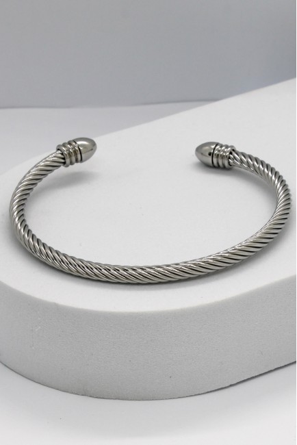 Βραχιόλι Χειροπέδα - La Silver Tresse 