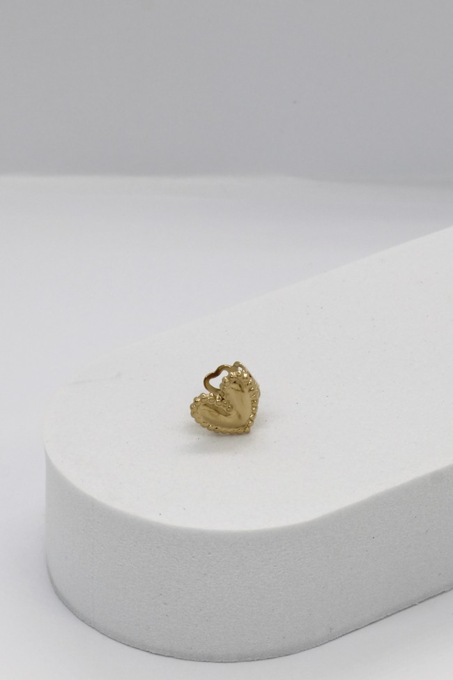 Σκουλαρίκι Ear Cuff - Golden Heartbeat