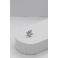 Σκουλαρίκι Ear Cuff - Silver Gentle Heart