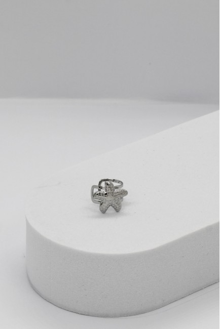 Σκουλαρίκι Ear Cuff - Silver Starfish