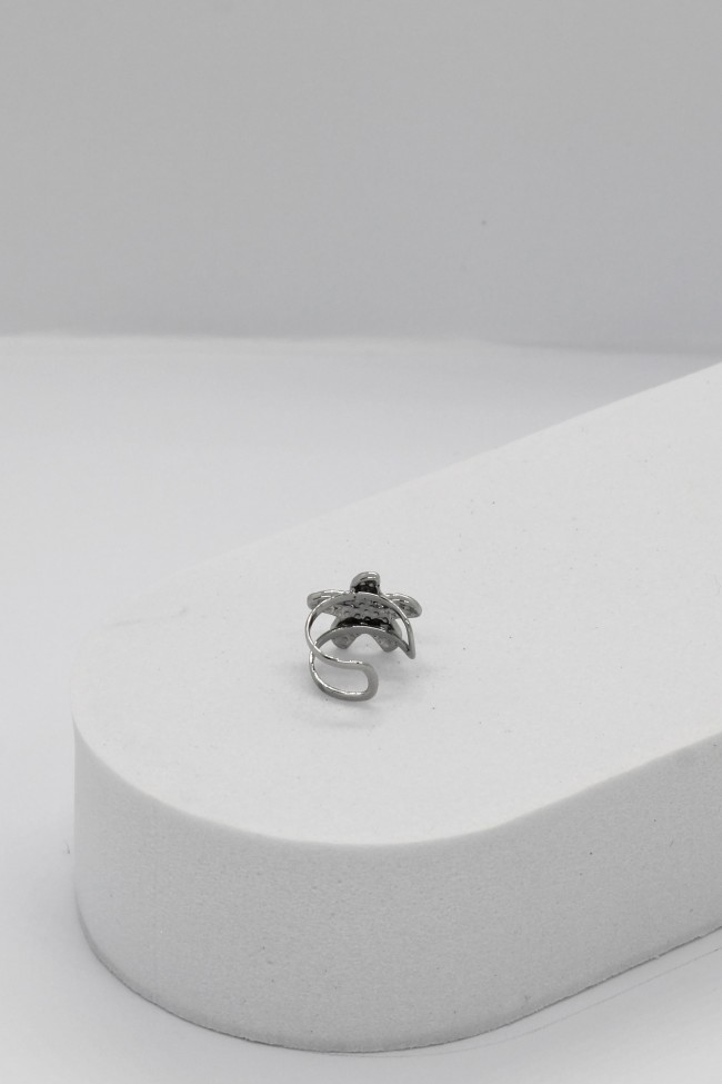 Σκουλαρίκι Ear Cuff - Silver Starfish