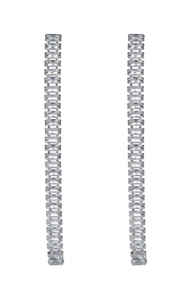 Σκουλαρίκια Κρεμαστά  - Straight Railroad